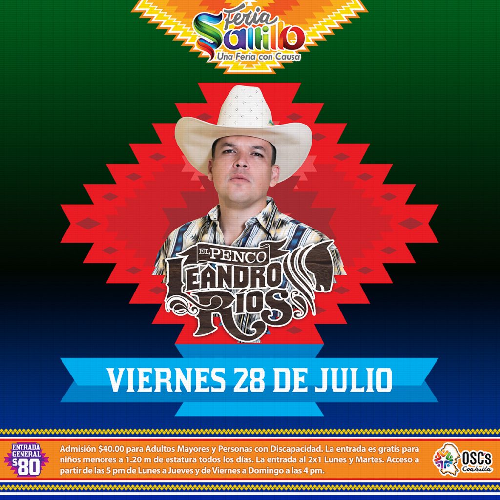 Feria Saltillo 2023: Leandro Ríos