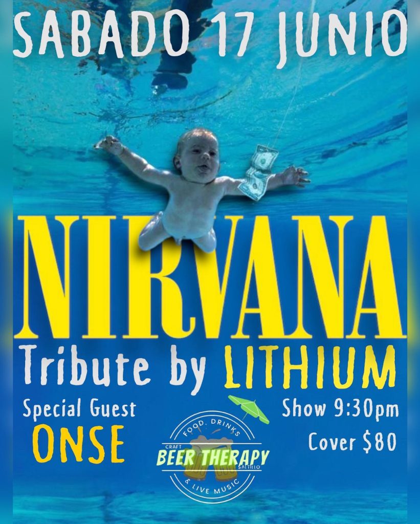 NIRVANA Tribute by Lithium en Beer Therapy