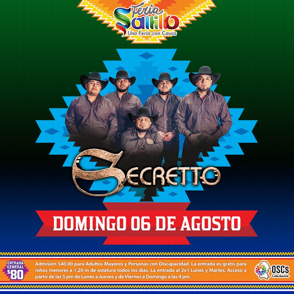 Feria Saltillo 2023: Secretto