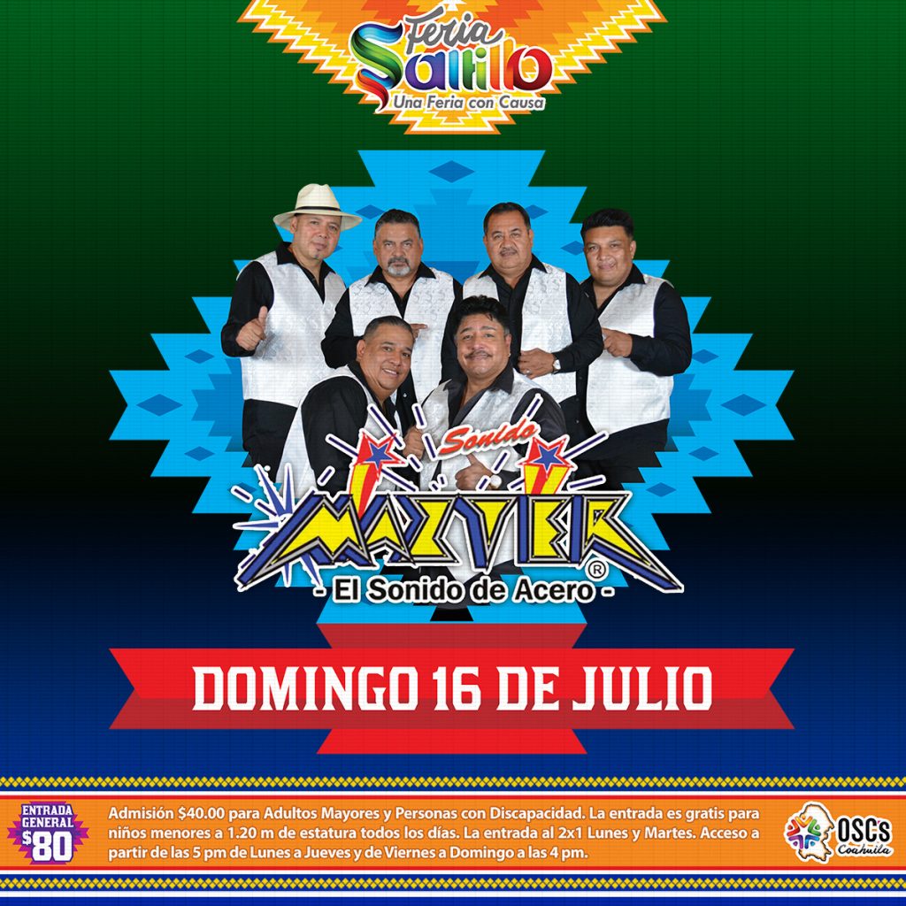 Feria Saltillo 2023: Sonido Mazter