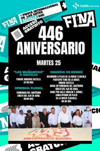 FINA Saltillo #446: 446 Aniversario