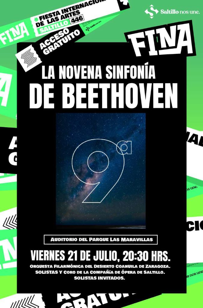FINA Saltillo #446: La Novena Sinfonía de Beethoven