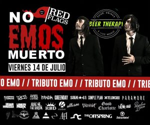 No Emos Muerto: Tributo a lo mejor de la música emo en Beer Therapy