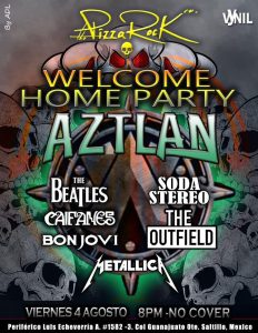AZTLAN en Pizza Rock