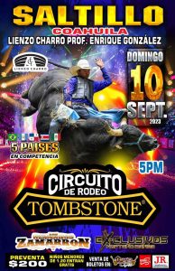 Circuito de Rodeo Tombstone en El lienzo Charro