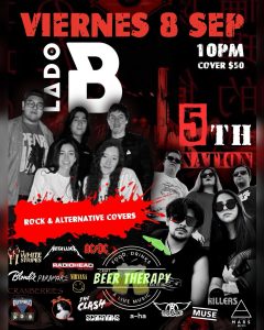 LADO B + 5th NATION en Beer Therapy