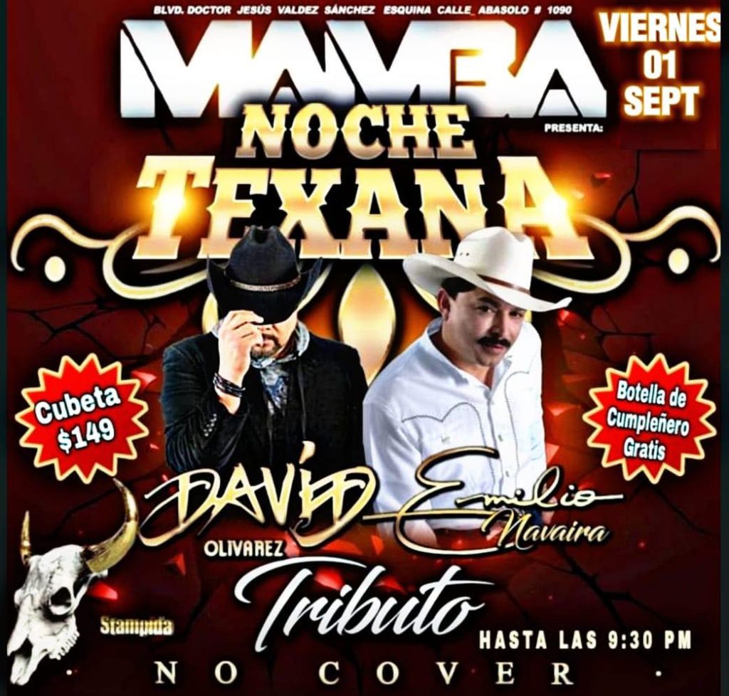 Noche Texana en Mamba Vivo Bar