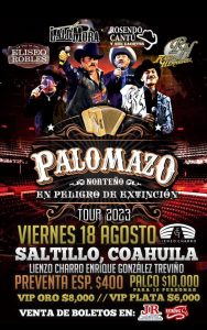 Palomazo Norteño en El lienzo Charro