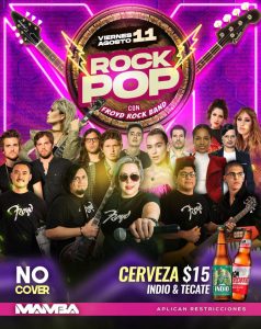 R O C K – P O P con Froyd Rock Band en Mamba Vivo Bar