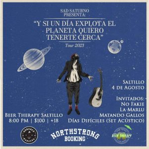 Sad Saturno en Beer Therapy