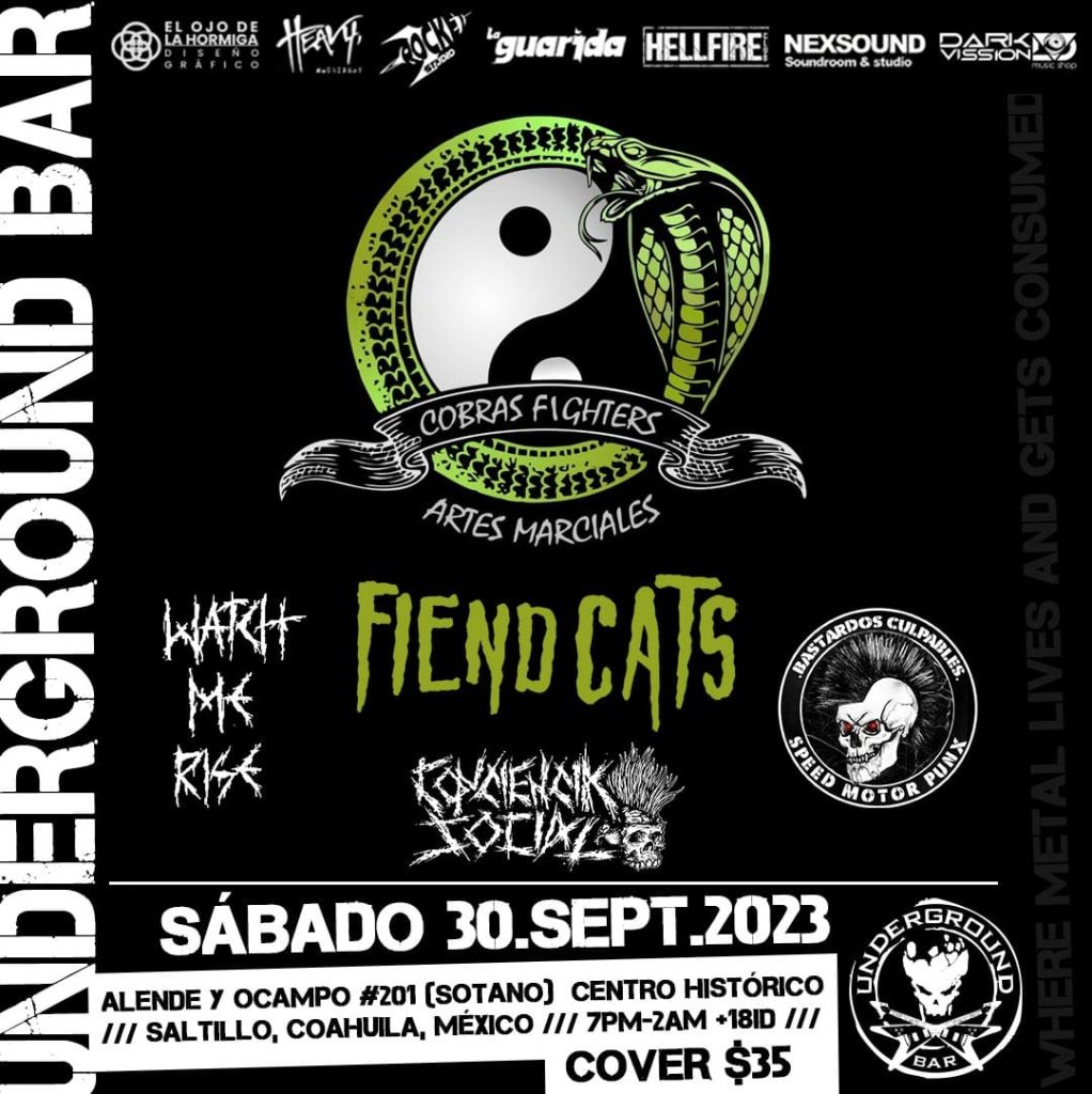 Cobras Fighters en Underground Bar