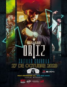Gerardo Ortiz en El lienzo Charro