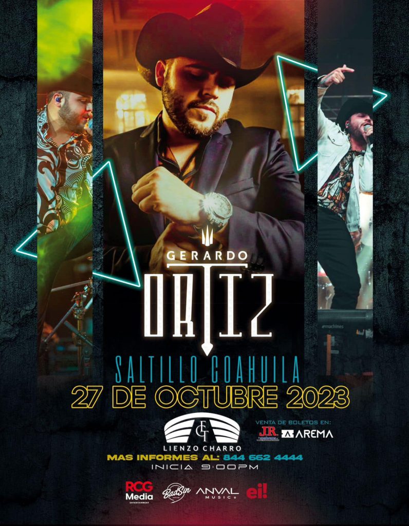 Gerardo Ortiz en El lienzo Charro