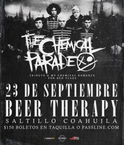 Tributo a MCR en Beer Therapy
