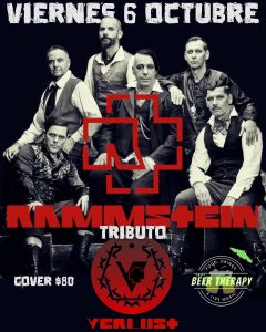 Tributo a a Rammstein en Beer Therapy