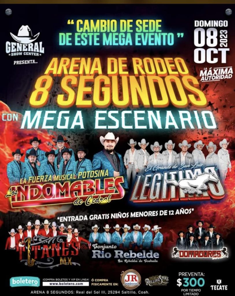 Arena de Rodeo 8 Segundos Mega Escenario
