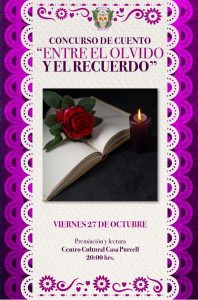 Concurso de cuento ‘Entre el Olvido y el Recuerdo’