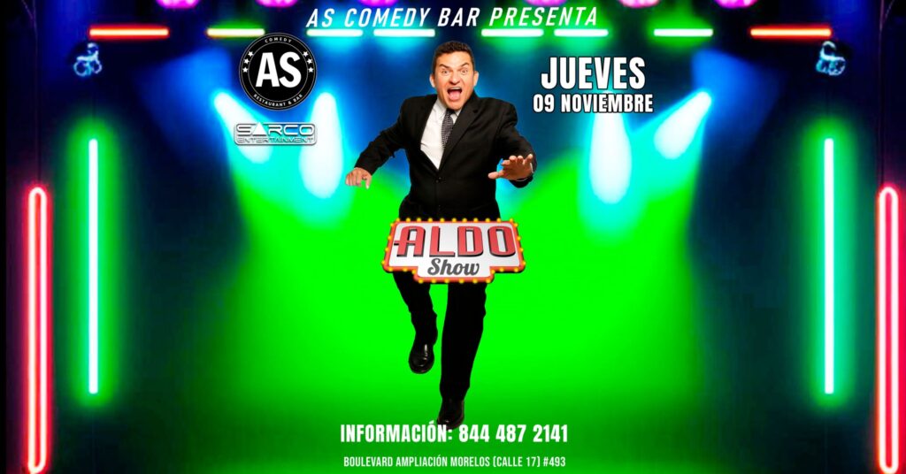 Aldo Show en AS Comedy Bar