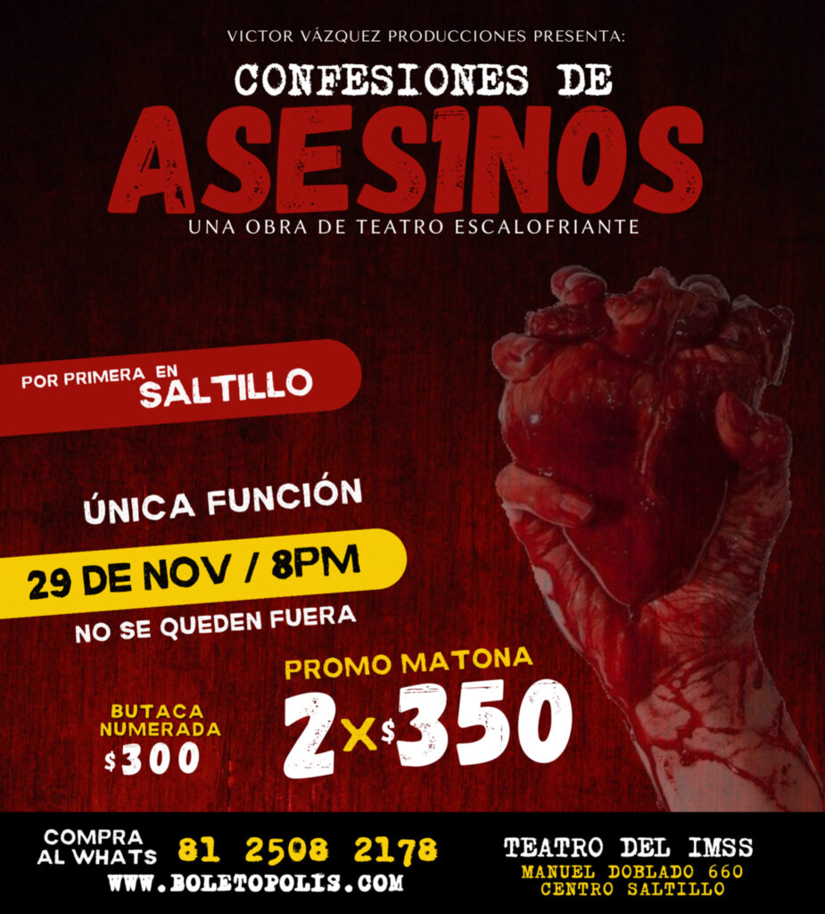 «CONFESIONES de 4S3SIN0S»