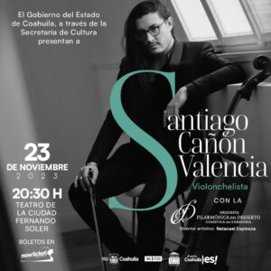 Santiago Cañón Valencia en Concierto con la OFDC