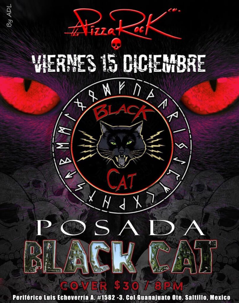 La posada de Black Cat en Pizza Rock