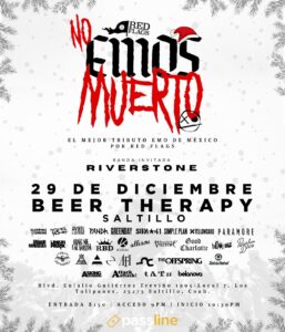 NO EMOS MUERTO edición NaviDarks en Beer Therapy
