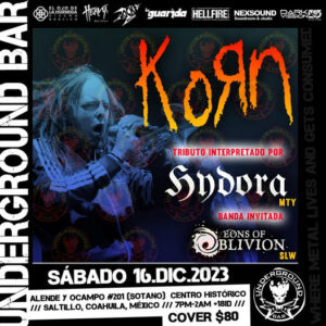 Tributo a Korn en Underground Bar