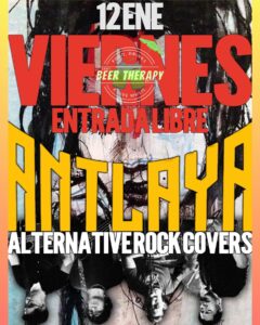 Antlaya (Alternative Rock Covers) en Beer Therapy