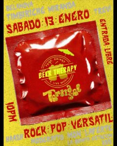 Rock Pop Versátil con Tornasol en Beer Therapy