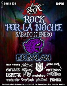 Todo el mejor Rock en Español -Inglés en Pizza Rock