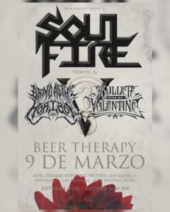 Tributo a BULLET FOR MY VALENTINE & BRING ME THE HORIZON en Beer Therapy