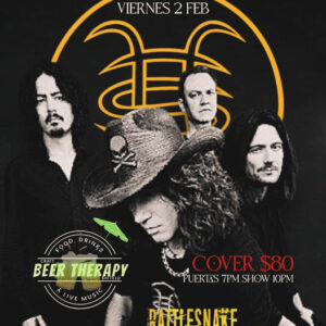 Tributo a HÉROES DEL SILENCIO en Beer Therapy