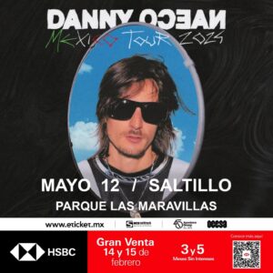 Danny Ocean Mexico Tour 2024 en Saltillo
