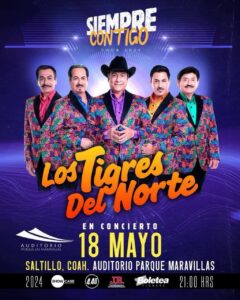 Los Tigres del Norte en Saltillo