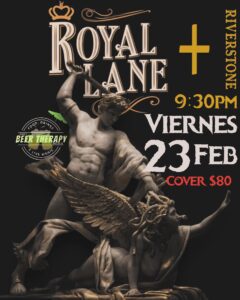 Royal Lane y Riverstone en Beer Therapy