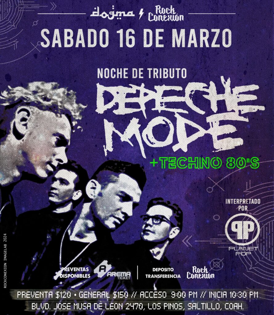 Tributo a Depeche Mode en Dogma Bar