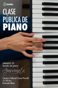 Clase pública de Piano