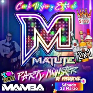 Party Monster en Mamba Vivo Bar