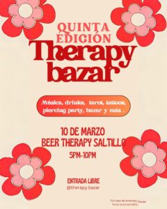 ‘Therapy Bazar’ Quinta edición