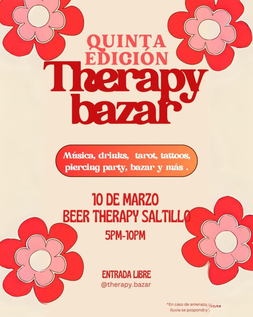 ‘Therapy Bazar’ Quinta edición