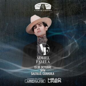 Adriel Favela en El Lienzo Charro