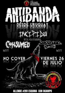 Antibanda en Underground Bar