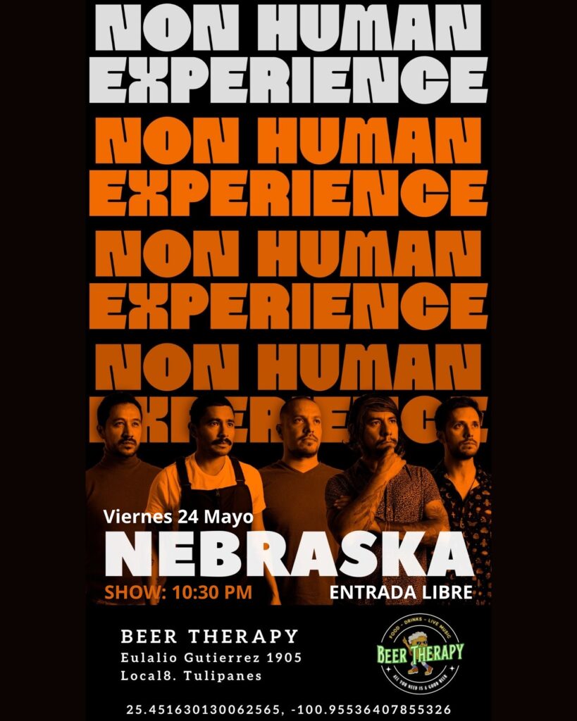 NON HUMAN EXPERIENCE en Beer Therapy