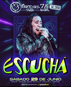 ESCUCHÁ en Nandas Bar Saltillo