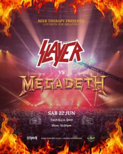 Slayer y Megadeth en Beer Therapy