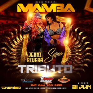 Tributo a Jenni Rivera y Selena en Mamba Vivo Bar