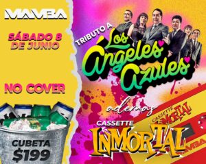 Tributo a Los Ángeles Azules en Mamba Vivo Bar