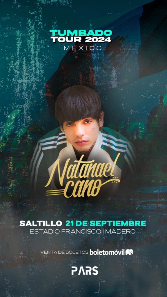 Natanael Cano en Saltillo 2024