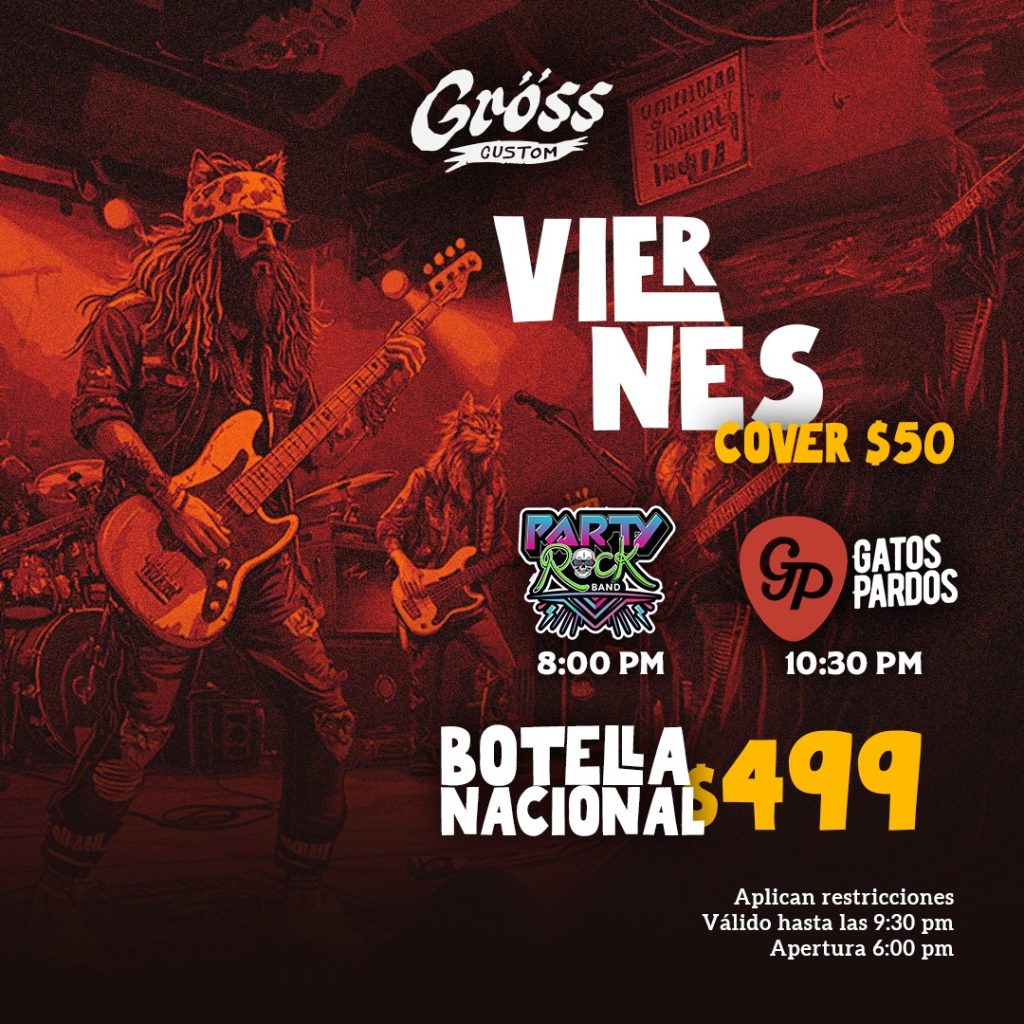 Party Rockband en Gröss Moto Customs