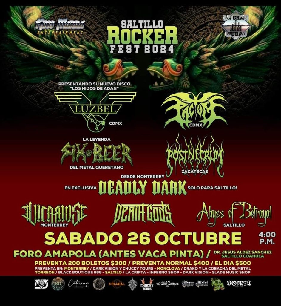 SALTILLO ROCKER FEST 2024